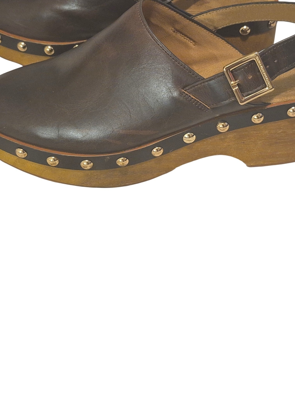 Kelsi Dagger Brooklyn Warehouse Slingback Platform Clog Sz US12 - Picture 5 of 9